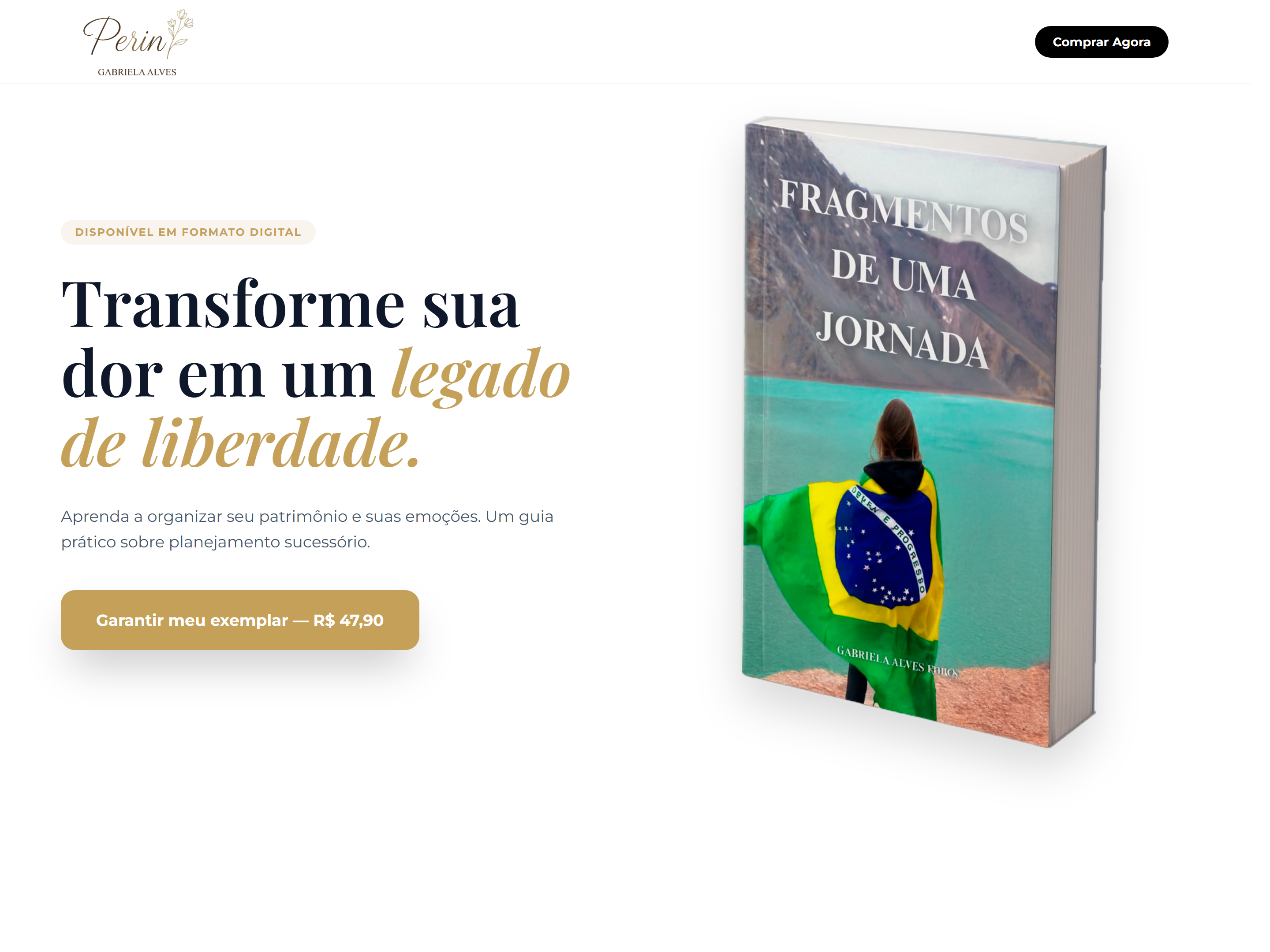 Gabriela Alves Perin — capa